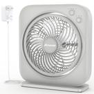 Ventilador de Mesa AMACOOL 12" Silencioso 3 Velocidades Temporizador 8H Gris