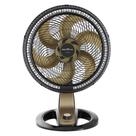 Ventilador de Mesa Britânia BVT410 Turbo, 47cm, 160W, Preto e Dourado - 220V