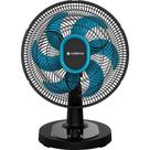 Ventilador De Mesa Cadence 40cm 3 Velocidades 140W Preto E Azul 127V Ventilador De Mesa Cadence 40cm 3 Velocidades 140W Preto E Azul 127V