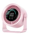 Ventilador de Mesa DIGIX Recarregável 100 Velocidades Rotação 360