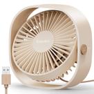 Ventilador de mesa EasyAcc USB Small Slumber Pod 360 giratório de 3 velocidades