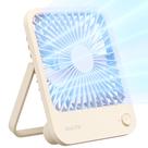 Ventilador de mesa JISULIFE FA26 Bateria recarregável 4500mAh 4 velocidades