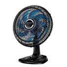 Ventilador De Mesa Mondial 40cm Super Turbo 8 Pás VTX-40-Crystal Preto Azul 110V