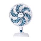 Ventilador de Mesa Mondial Maxis V30MXW 30cm com 6 pás, 3 velocidades e 50W Branco / Azul