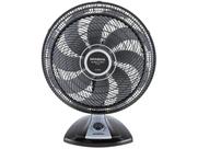 Ventilador De Mesa Mondial Super Turbo 8 Pás 150W 50Cm Preto e Prata VTX-50-8P - 127V