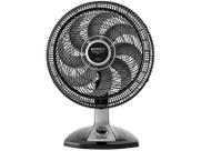 Ventilador De Mesa Mondial Turbo 8 Pás Vtx-40-8p Vent 40cm-127v-preto/prata
