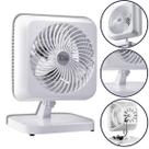 Ventilador de Mesa ou Parede Venti Delta Turbi MAX 40cm Preto Branco 127v 220v