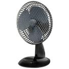 Ventilador de Mesa/Parede Personal Fan 18cm 20W Grade Removível Ajustável Preto Fame