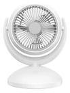 Ventilador De Mesa Portátil Bateria Branco Material Das Pás Plástico Quantidade De Pás 3 110v/220v