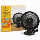 Ventilador de Mesa Portátil USB Compacto e Silencioso Preto