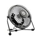Ventilador de mesa preto portatil 15cm 5v usb bright ultra silencioso
