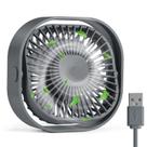 Ventilador de mesa RJVW Ventilador de mesa portátil USB pequeno de 4 polegadas e 3 velocidades