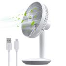 Ventilador de mesa TRILINK M9 Recarregável de 6 polegadas com 4 níveis de velocidade