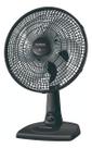 Ventilador de Mesa Turbo 30cm Maxi Power 6 Pás Silencioso Preto e Cinza 3 Velocidades Inclinável Potente Mondial