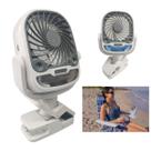 Ventilador de Mesa Umidificador Agua Garra Gancho Bateria Recarrevagel USB 3 Velocidades 360 Graus Giratorio Calor Verao Dia Quente Ventilador de Mesa Umidificador Agua Garra Gancho Bateria Recarrevagel USB 3 Velocidades 360 Graus Giratorio Calor Verao Dia Quente
