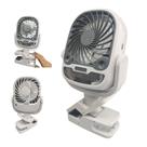 Ventilador De Mesa Umidificador Bateria Recarregavel Usb Garra 3 Velocidades 360 Graus Giratoris Potente Portatil Calor Verao Ventilador De Mesa Umidificador Bateria Recarregavel Usb Garra 3 Velocidades 360 Graus Giratoris Potente Portatil Calor Verao