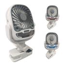 Ventilador de Mesa Umidificador Bateria Recarregavel USB Garra 3 Velocidades Giratorio 360 Graus Verao Calor Dia Quente Portatil Potente Ventilador de Mesa Umidificador Bateria Recarregavel USB Garra 3 Velocidades Giratorio 360 Graus Verao Calor Dia Quente Portatil Potente