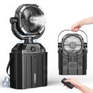 Ventilador de nebulização Kocyare 7L Bucket 10" 25000mAh à prova d'água
