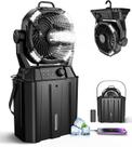 Ventilador de nebulização portátil MONISEN com bateria recarregável