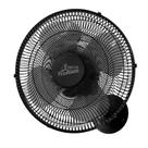 Ventilador De Parede 50cm Oscilante New Premium Preto Grade Plástica Preta 170W Bivolt 68-5420 Ventidelta