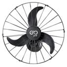 Ventilador de parede 60 cm oscilante preto - V60P (110V/220V)