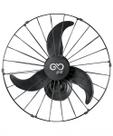Ventilador de Parede 60cm Oscilante 180W Preto Goar V60 V60PPRRB