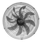 Ventilador de Parede Britânia BVT675 Max Force 60cm 8 Pás, 3 Velocidades, Preto