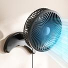 Ventilador de parede Koonie 20cm com temporizador e controle remoto
