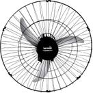 Ventilador de parede Oscilante Sprint 60cm 155w Bivolt