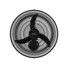 Ventilador de Parede Preto 50cm New Plástico 130W Ventisol 127V