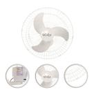 Ventilador de Parede Tex6 Ventex 210W Bivolt Oscilante Turbo Silencioso Branco Academia Restaurante