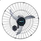 Ventilador De Parede Tufão Sprint 3 Pás 60cm Preto Oscilante Bivolt