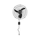 Ventilador de Parede Ventisol Preto/Preto 50cm 200w Bivolt
