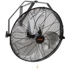 Ventilador de parede VEVOR 18 polegadas e 3 velocidades IP44 à prova d'água preto