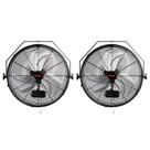 Ventilador de parede VEVOR de 18 polegadas com inclinação de 360 graus 4000 CFM