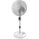 Ventilador de pedestal Lasko 1646 oscilante de 16 polegadas branco
