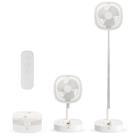 Ventilador de pedestal Magesh Foldaway com bateria recarregável 7200mAh