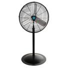 Ventilador de pedestal Tornado 60 cm de alta velocidade 3 velocidades 7600m³/h preto