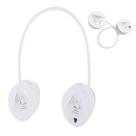 Ventilador de Pescoço 5 Velocidades Esporte Bateria Recarregavel USB Flexivel Ajustavel Atividade ao Ar Livre Exercicio