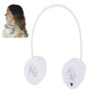Ventilador de Pescoço 5 Velocidades USB Bateria Recarregavel Flexivel Atividade ao Ar Livre Lazer Esporte