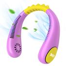 Ventilador de pescoço Kidi Kids Portable Blades 4 velocidades 2600mAh USB