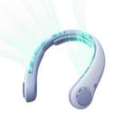 Ventilador de pescoço portátil JISULIFE atualizado Sunny Blue 3900mAh