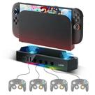 Ventilador de refrigeração e adaptador de controlador Gamecube para Nintendo Switch 2
