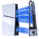 Ventilador de refrigeração NANANINO PS5 Slim para Playstation 5 com luz RGB