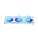 Ventilador De Refrigeração Para Gabinete ARGB De 12cm, Sem Emendas, 7 Pás, Alta Pressão De Vento,