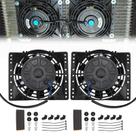Ventilador de Refrigeración Eléctrico PRUNkuar de 6 Pulgadas 650CFM 80W 12V DC Negro