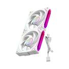 Ventilador De Resfriamento ARGB De 120mm Para Gabinete De PC, Modular, Sem Fio, Coolcirc DL-2 Com