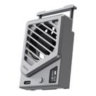 Ventilador de resfriamento de câmera ULANZI Silver com monitoramento em tempo real