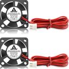 Ventilador de resfriamento GDSTIME E3D V6 Hotend 30x30x10mm 12V, pacote com 2 Ventilador de resfriamento GDSTIME E3D V6 Hotend 30x30x10mm 12V, pacote com 2