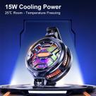 Ventilador de resfriamento para iPhone, telefone Xiaomi com tela de temperatura de 15W